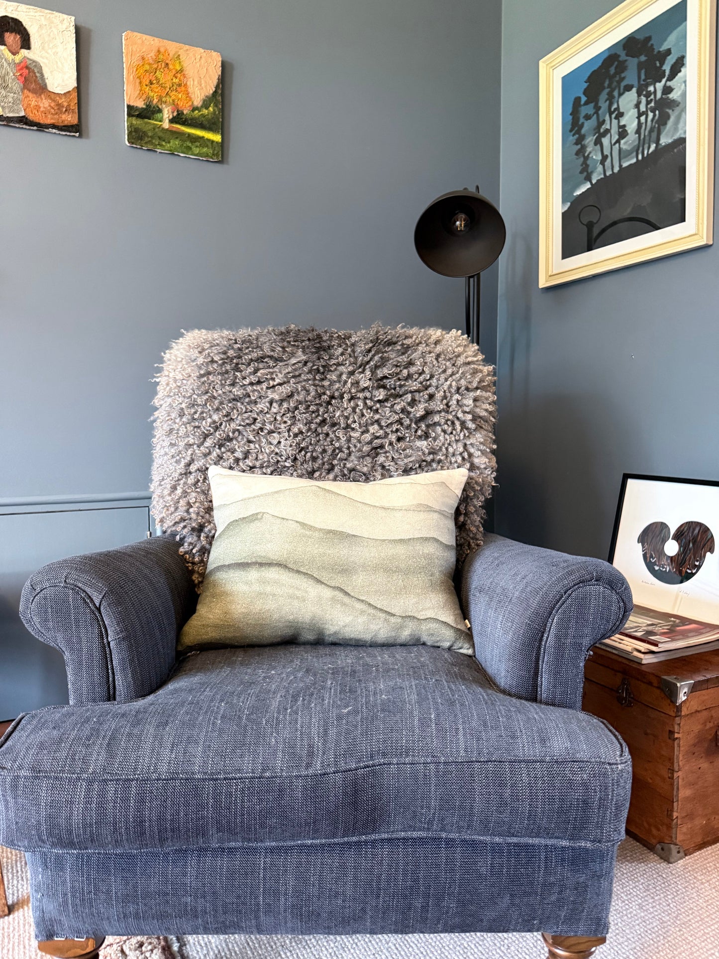 
                  
                    Gotland Sheepskin Rug, Mid Grey, Long Wool
                  
                