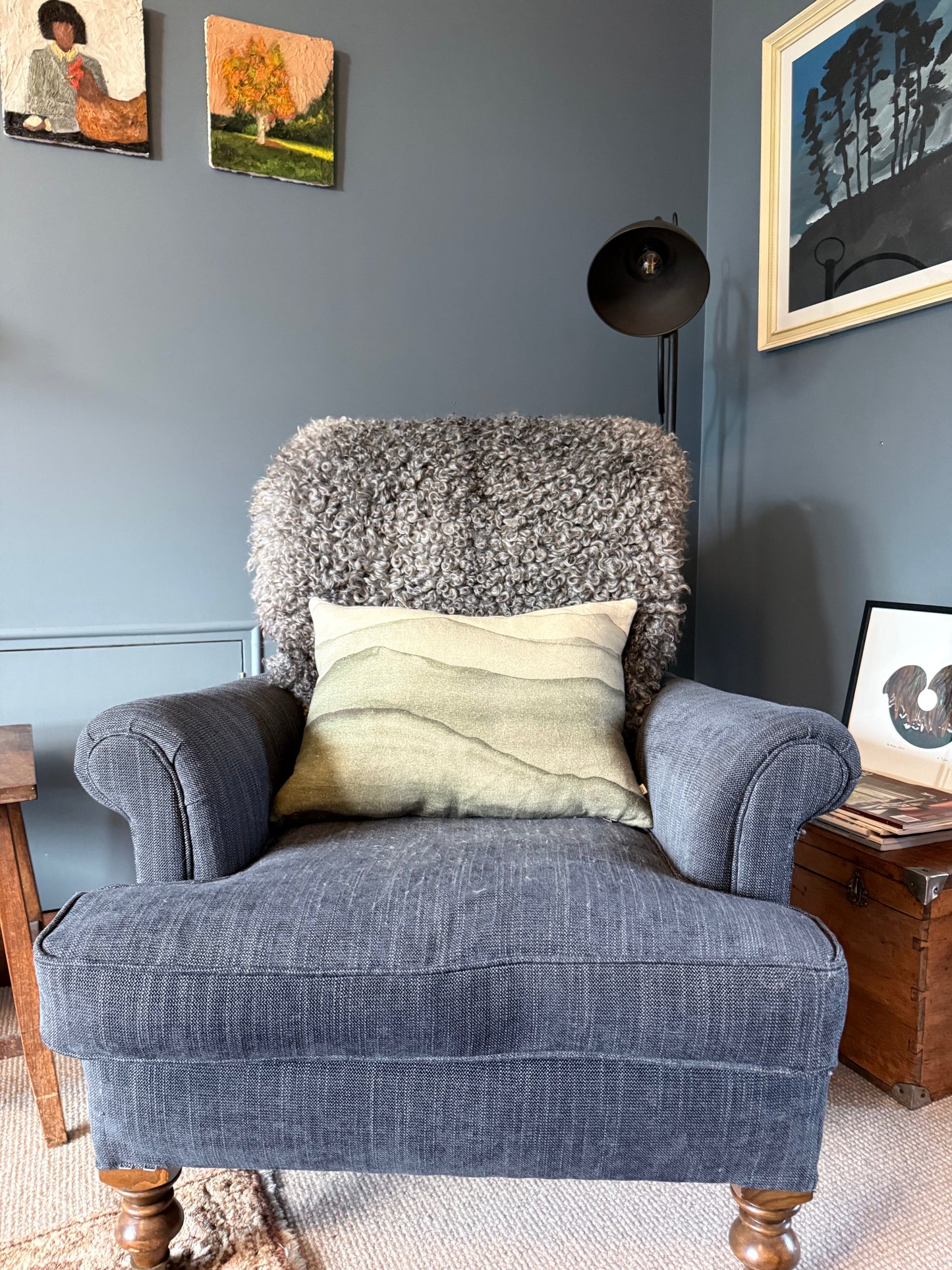 
                  
                    Gotland Sheepskin Rug, Mid Grey, Short Wool
                  
                