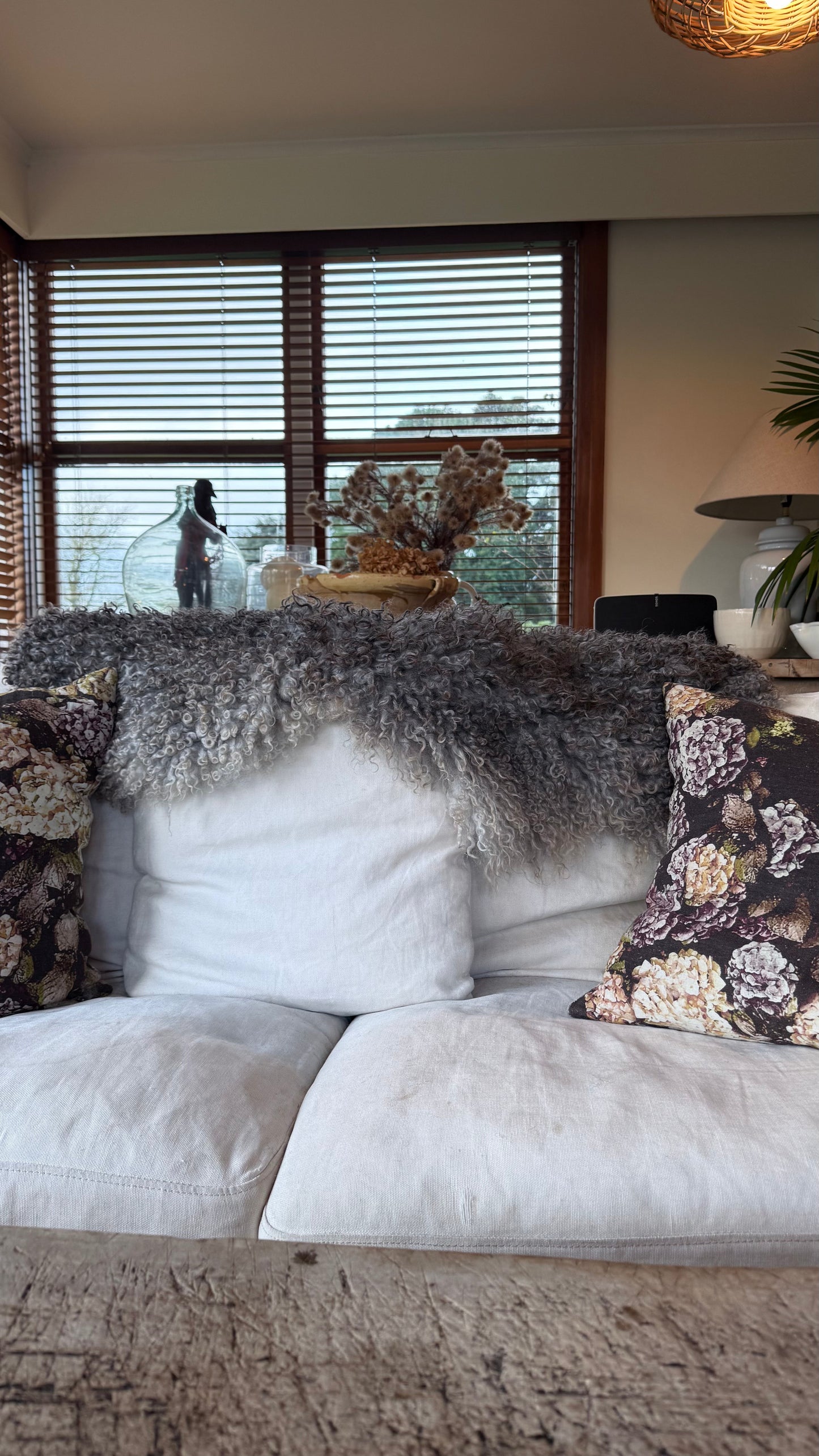 
                  
                    Gotland Sheepskin Rug, Light/Mid Grey, Long Wool
                  
                