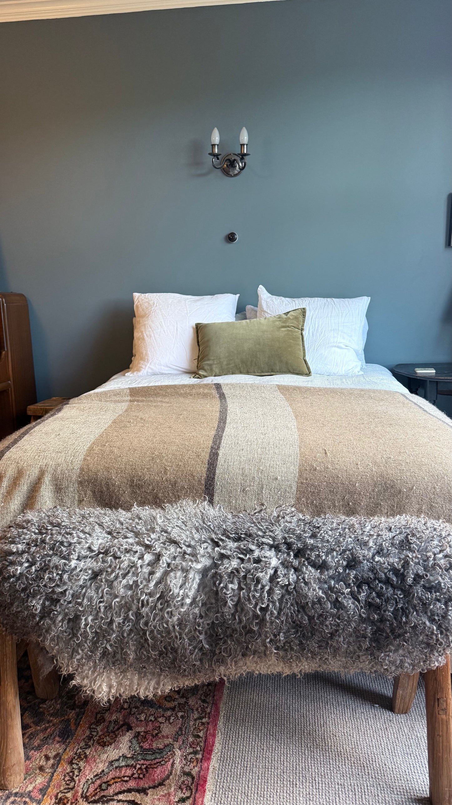 
                  
                    Gotland Sheepskin Rug, Light/Mid Grey, Long Wool
                  
                