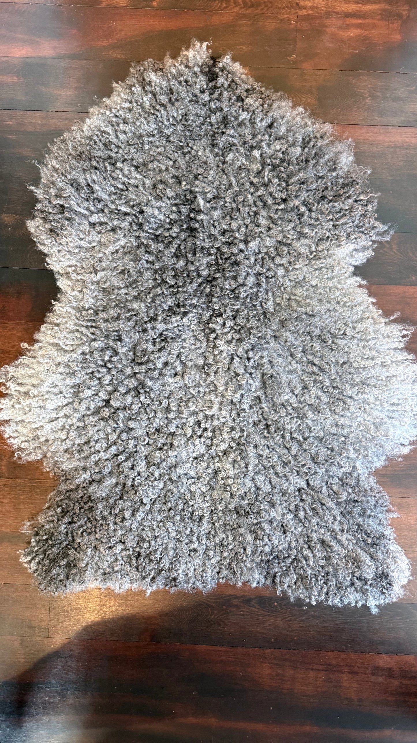 
                  
                    Gotland Sheepskin Rug, Mid/Dark Grey, Long Wool
                  
                