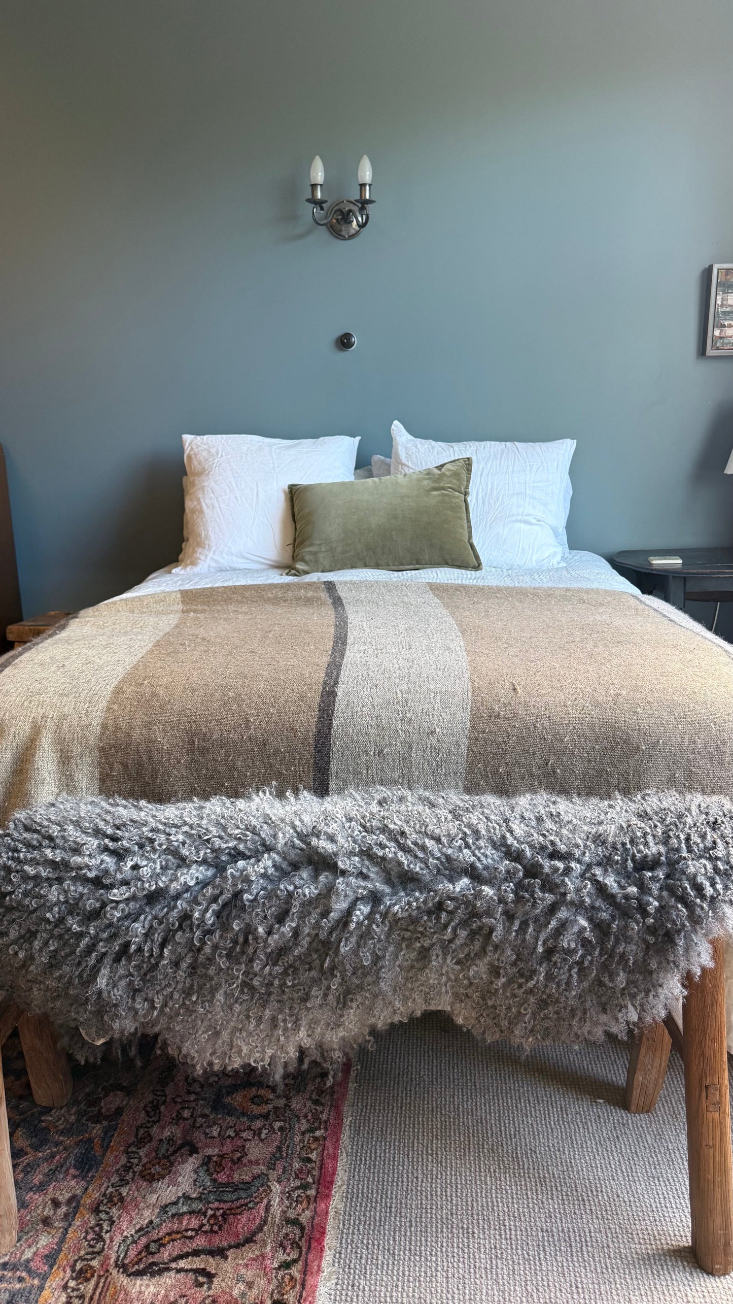 
                  
                    Gotland Sheepskin Rug, Mid/Dark Grey, Long Wool
                  
                